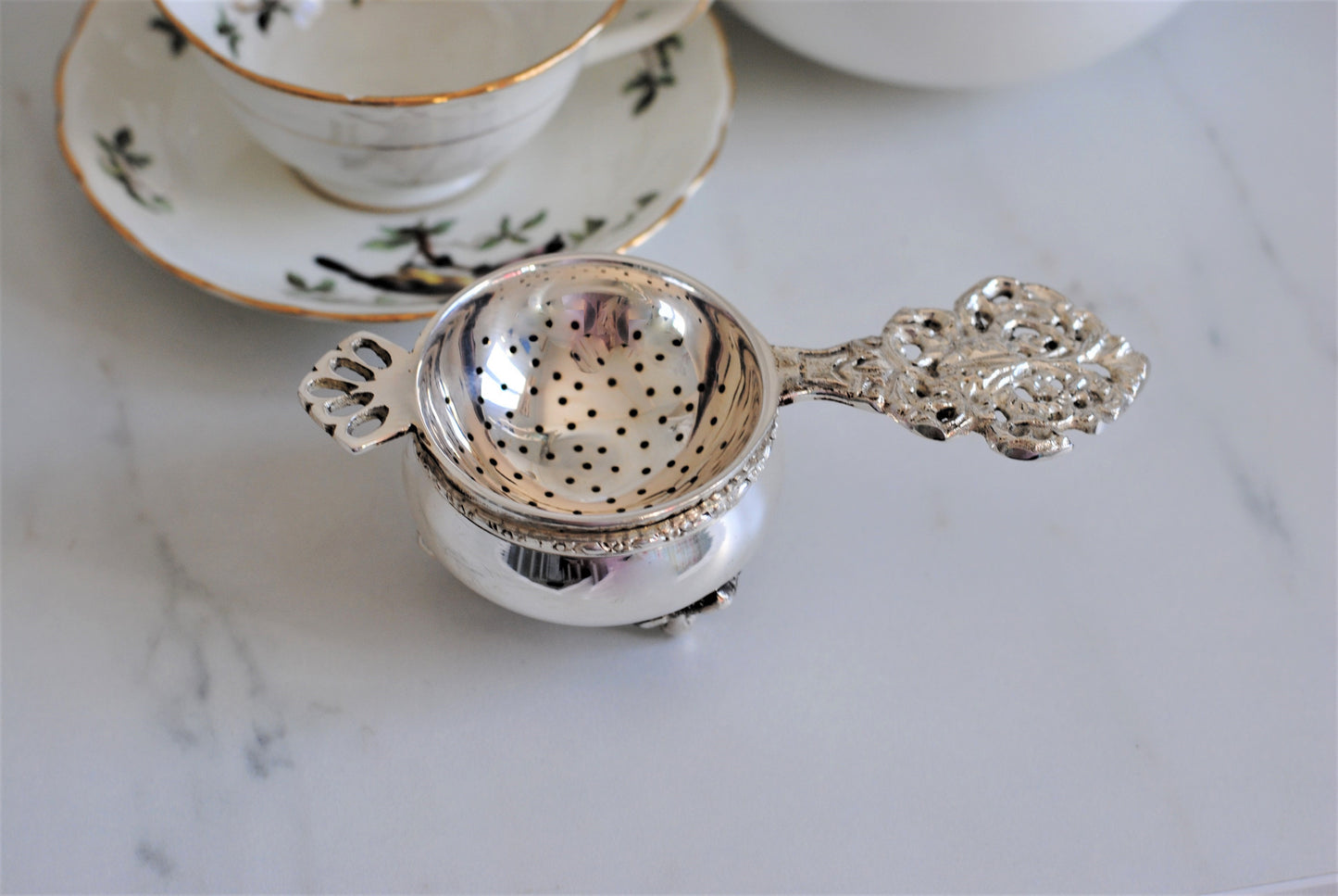 Antique Styled Tea Strainer