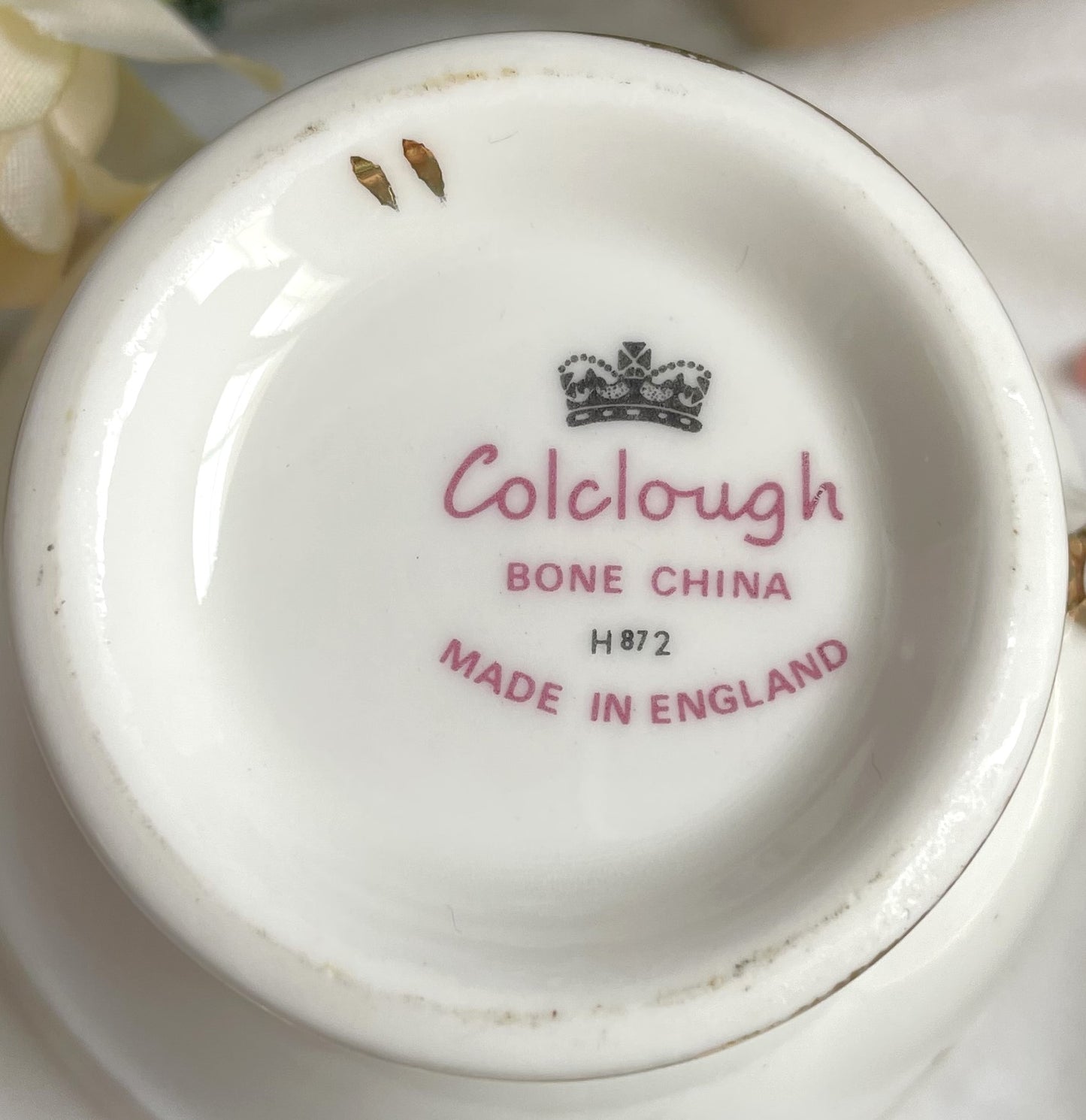 Vintage Colclough Wayside 21 Piece Bone China Tea Set